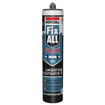 SOUDAL - Mastic-colle Fix All Flexi - noir - 290ml