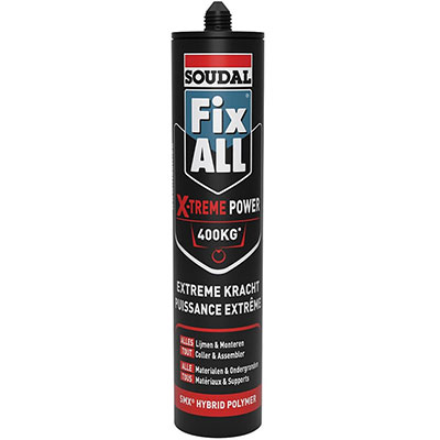 SOUDAL - Mastic-colle Fix All X-Treme Power - blanc - 290ml