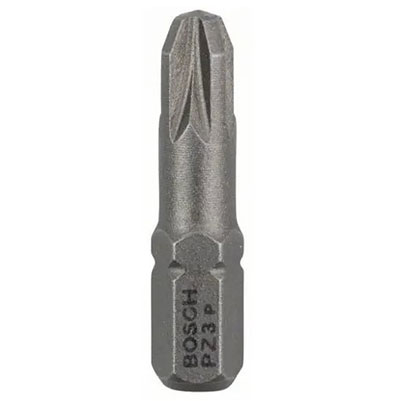 BOSCH - Embouts de vissage - empreinte PZ3 - Long. 25 mm - vendu par 3