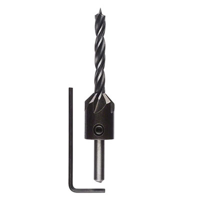 BOSCH - Mèche bois avec fraise à lamer ø6mm - vendu à l'unité