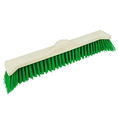 TALIAPLAST - Balai Baldozer® de piste fibres PVC - vert - semelle polypropylène Long. 55cm