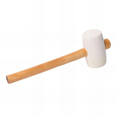 SIDAMO - Maillet caoutchouc - blanc - ø60mm