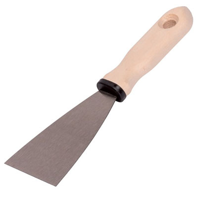 NESPOLI - Couteau de peintre ECO acier manche bois Long. 8cm