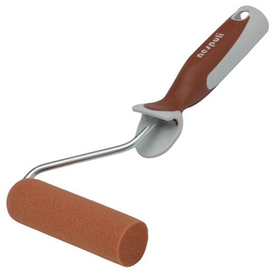 NESPOLI - Rouleau  spécial vernis  mousse ø1.5 x L. 5cm + manche bi-matière