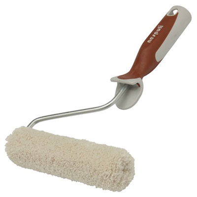 NESPOLI - Rouleau  spécial bois et produits fluides  fibres Teflon® ø3 x L. 15cm + manche bi-matière