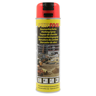 Multimarqueur SprayTool - rouge fluo - 500ml