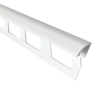 DINAC - Quart de rond PVC 26 x 13.5mm - Ouverture 6mm - blanc - Long. 2.50m