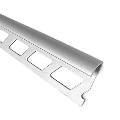 DINAC - Quart de rond alu 34.5 x 14mm - Ouverture 12.5mm - blanc - Long. 2.50m