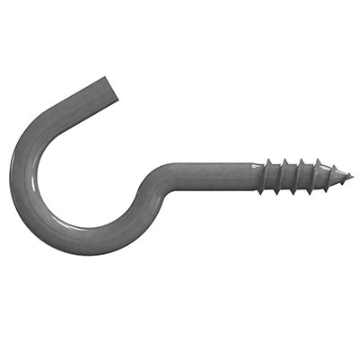 REISSER - Pitons ouverts à illet zingué bleu ø3.8 x L. 60mm - vendu par 7