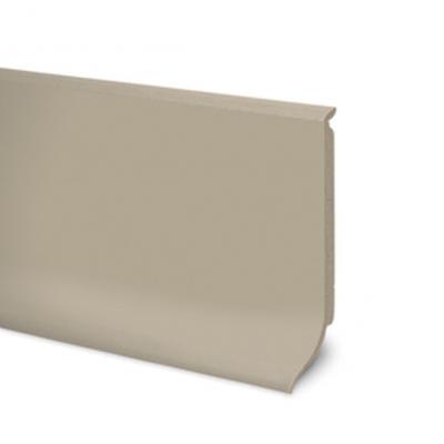 Plinthe PVC semi-rigide - beige - H. 80mm x L. 2.20m