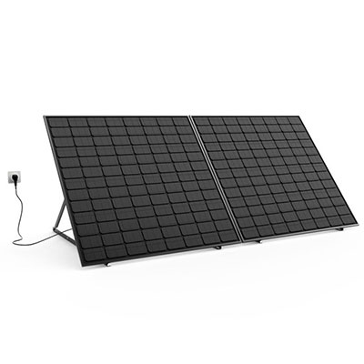 Kit Panneau solaire 500W - IP67 - Onduleur wifi - câble Long. 3m