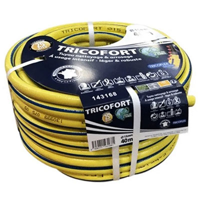 HOZELOCK - Tuyau d'arrosage TRICOFORT ø15mm x L. 40m