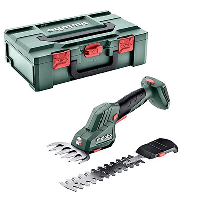 METABO - Sculpte-haie et cisaille à gazon sans fil SGS 18 LTX Q